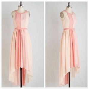 Peachy Queen Spring Flow Dress